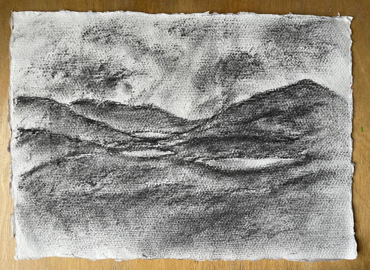 Towards Weisdale and Sandwater, Shetland