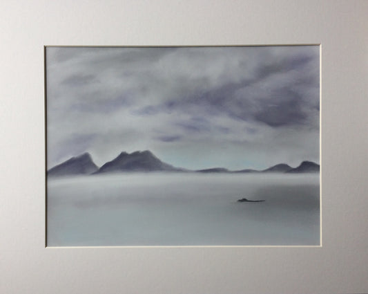 North Uist from Lochbay, Isle of Skye (4 July - 16)