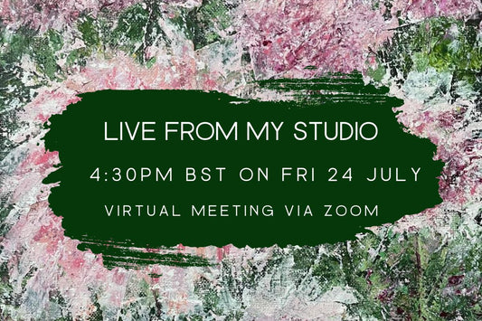 Live From My Studio: Fri 24 July