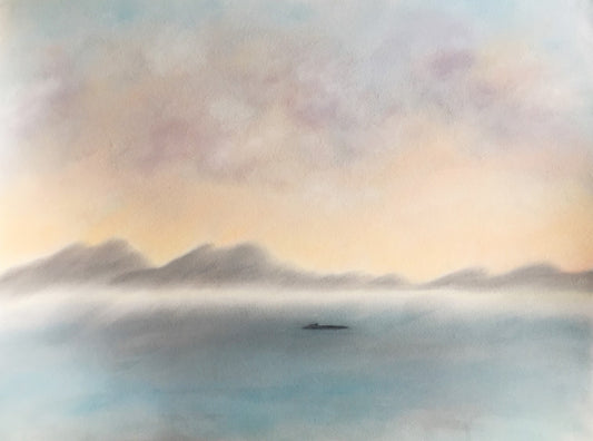 North Uist from Lochbay, Isle of Skye (22 May)