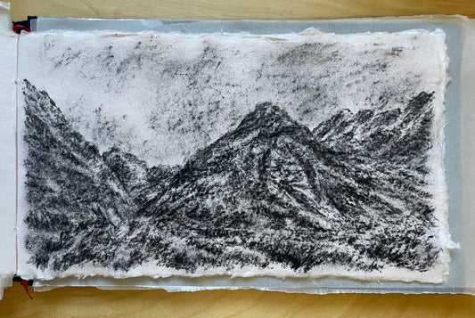 Mountains at the Fairy Pools, Isle of Skye