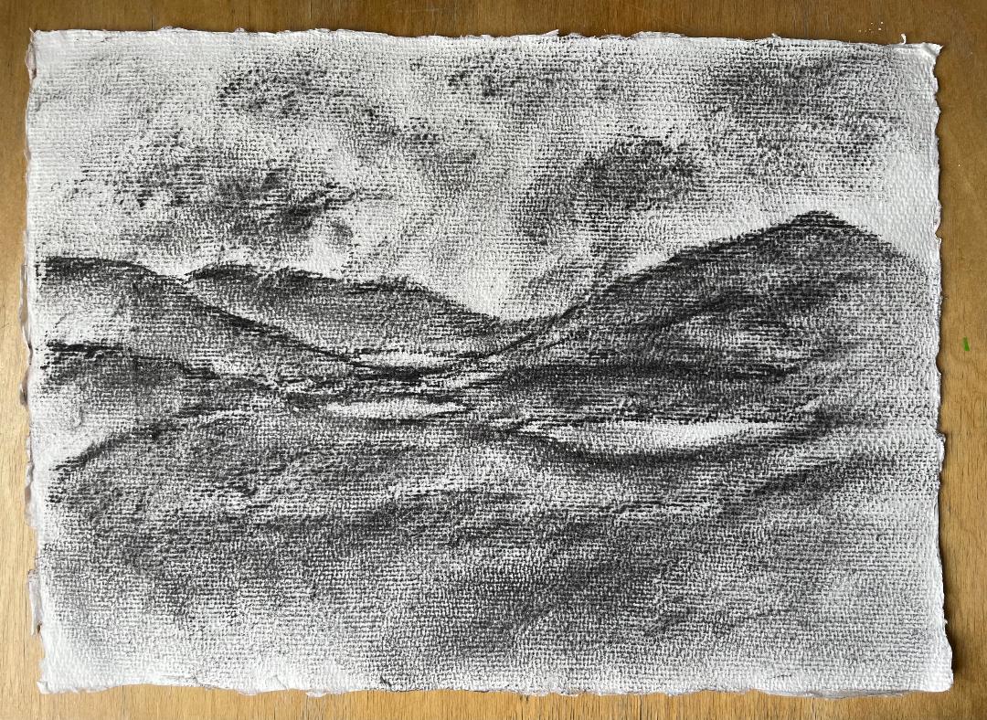 Towards Weisdale and Sandwater, Shetland