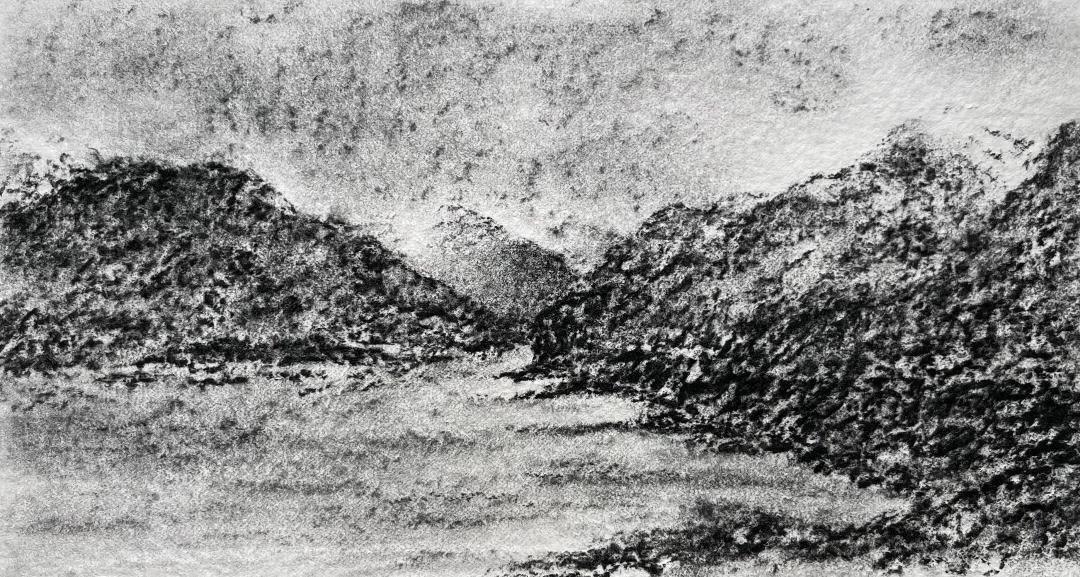 Loch Cluanie Towards Kintail