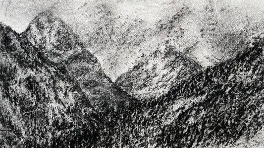 Kintail Mountains West Of Glen Shiel