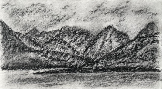 The Cuillins from Skye Bridge