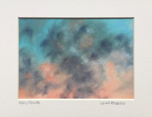 Print: Fiery Clouds