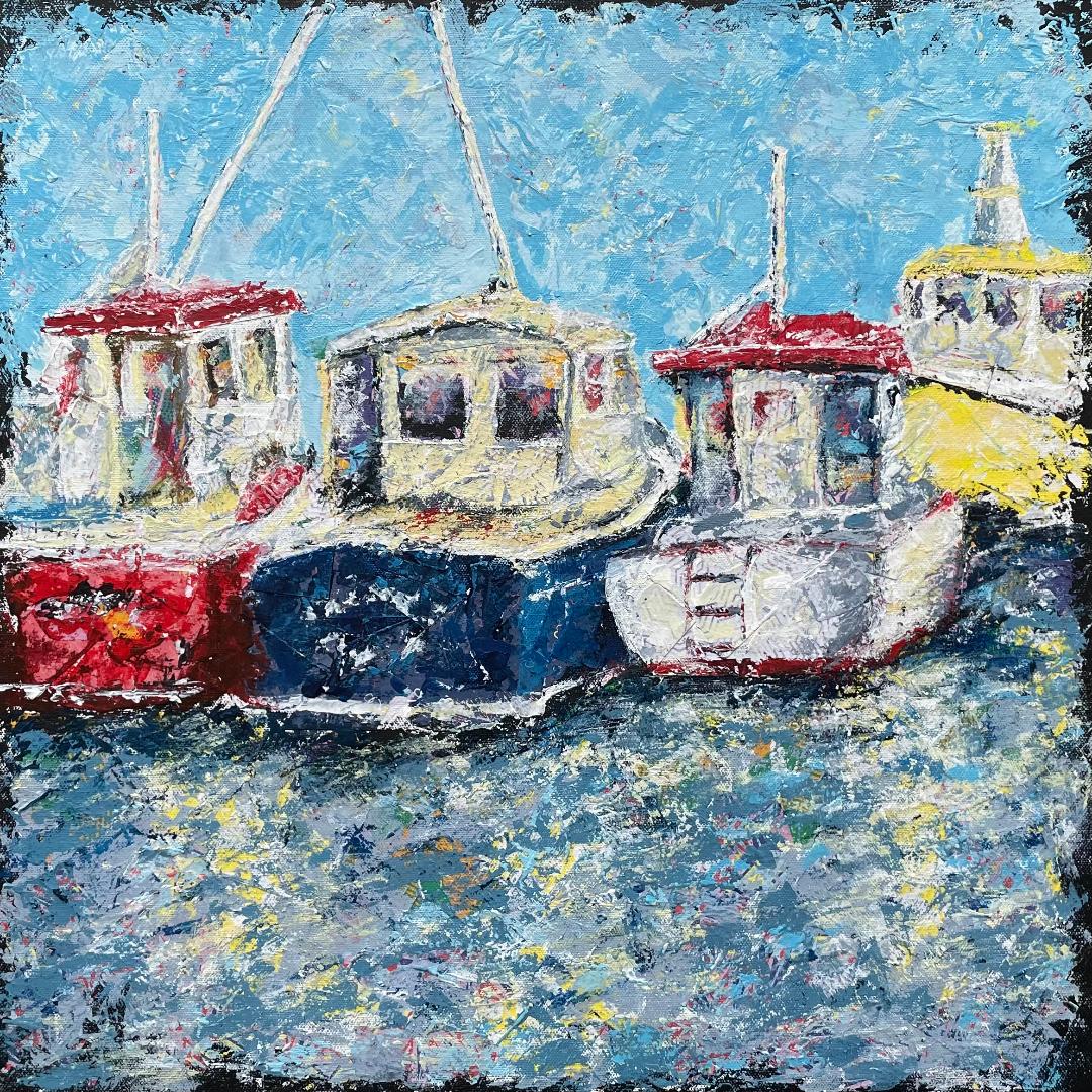 Print: Moored Ladies