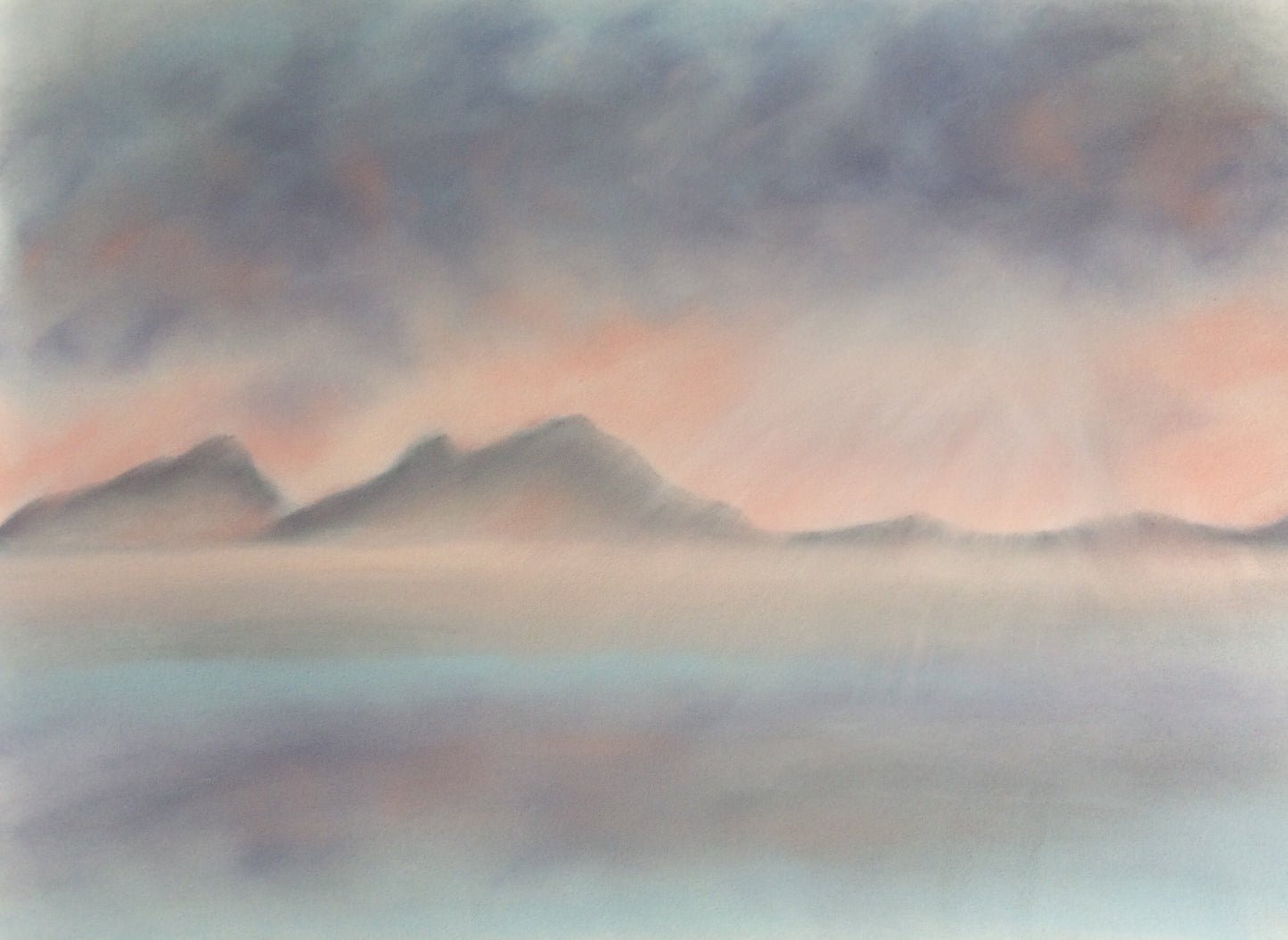 North Uist from Lochbay, Isle of Skye (28 Aug)