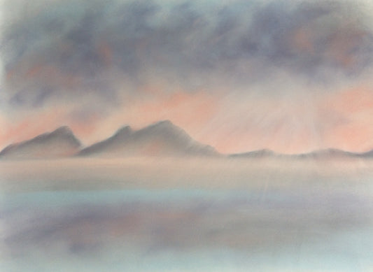 North Uist from Lochbay, Isle of Skye (28 Aug)
