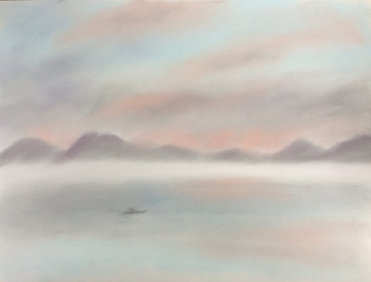 North Uist Islands from Lochbay, Isle of Skye (19 July)