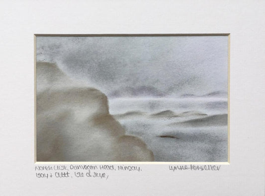 Print: North Uist, Dunvegan Head, Isay, Mingay and Clett from Lochbay, Isle of Skye (20 Aug)