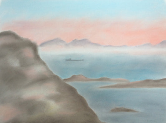 North Uist, Isay, Mingay and Clett from Lochbay, Isle of Skye (13 May)