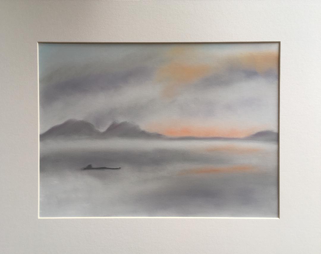 North Uist from Lochbay, Isle of Skye (27 Mar)