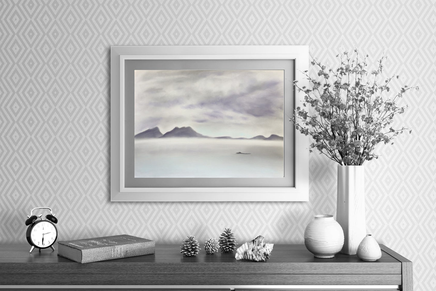 North Uist from Lochbay, Isle of Skye (4 July - 16)