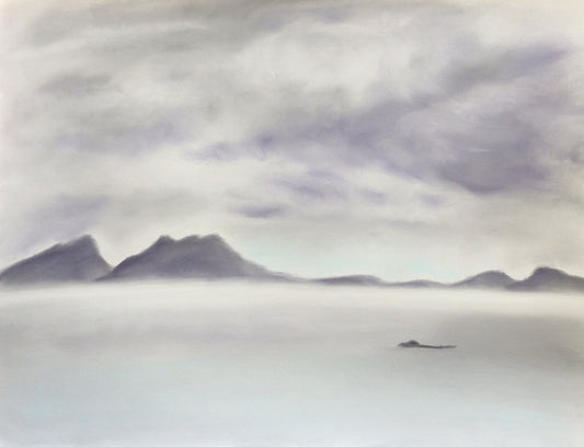 North Uist from Lochbay, Isle of Skye (4 July - 16)