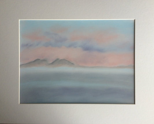 North Uist from Lochbay, Isle of Skye (9 Mar)
