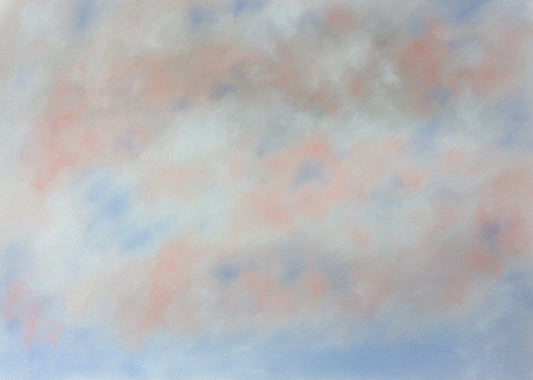 Sunset Light Through Heavy Clouds